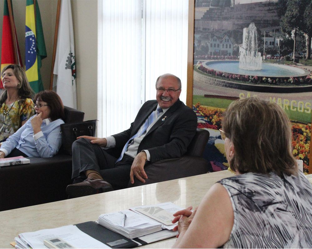 Governador do Rotary Clube visita São Marcos