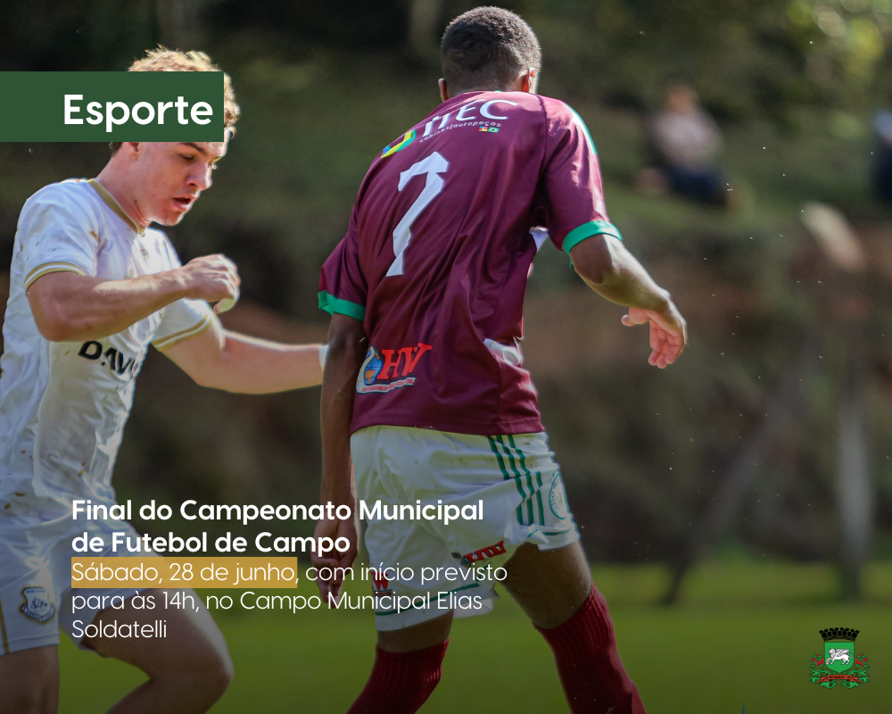 Final do Campeonato Municipal de Futebol de Campo