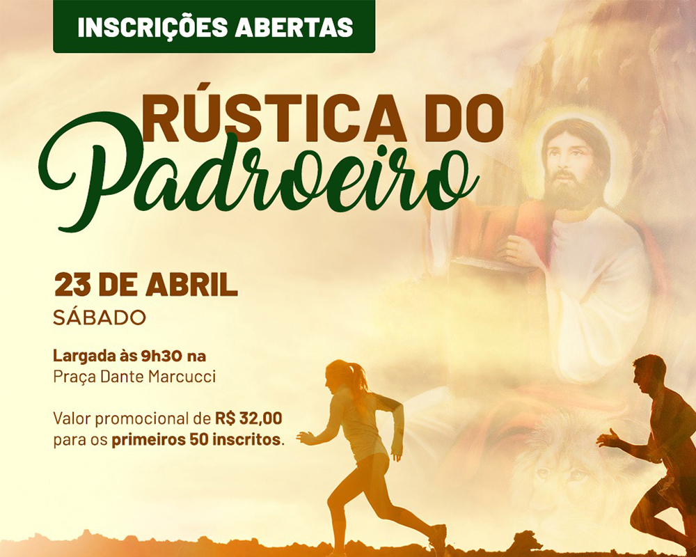 Tradicional Rústica do padroeiro será neste sábado (23) em São Marcos