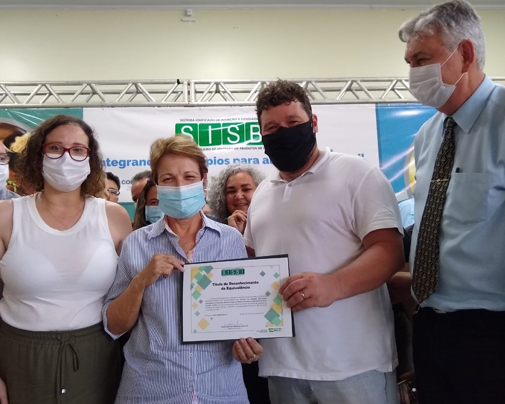 São Marcos recebe título de adesão ao SISBI em evento com a Ministra da Agricultura no Mato Grosso do Sul