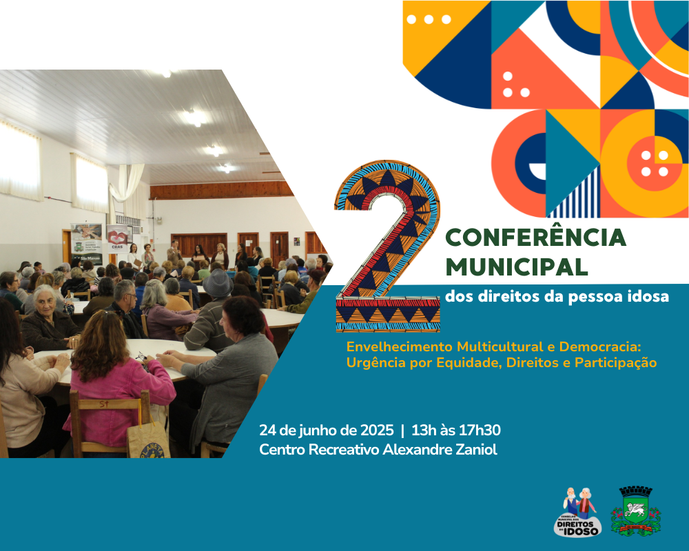 2ª Conferência Municipal da Pessoa Idosa nesta terça-feira (24)