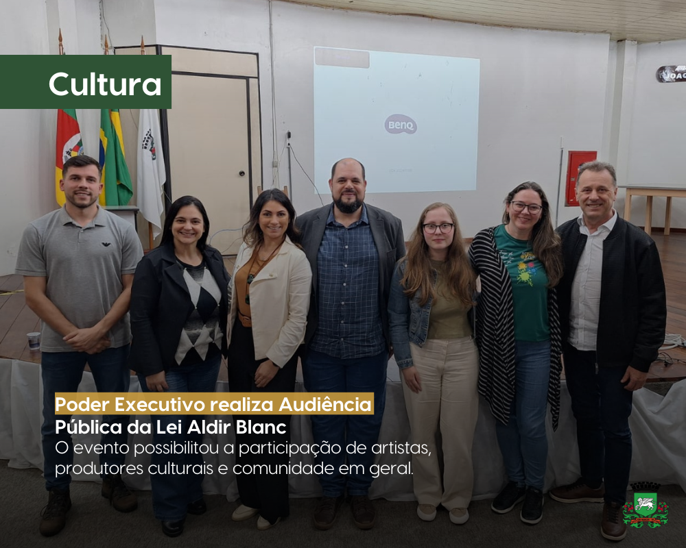 Poder Executivo realiza Audiência Pública da Lei Aldir Blanc